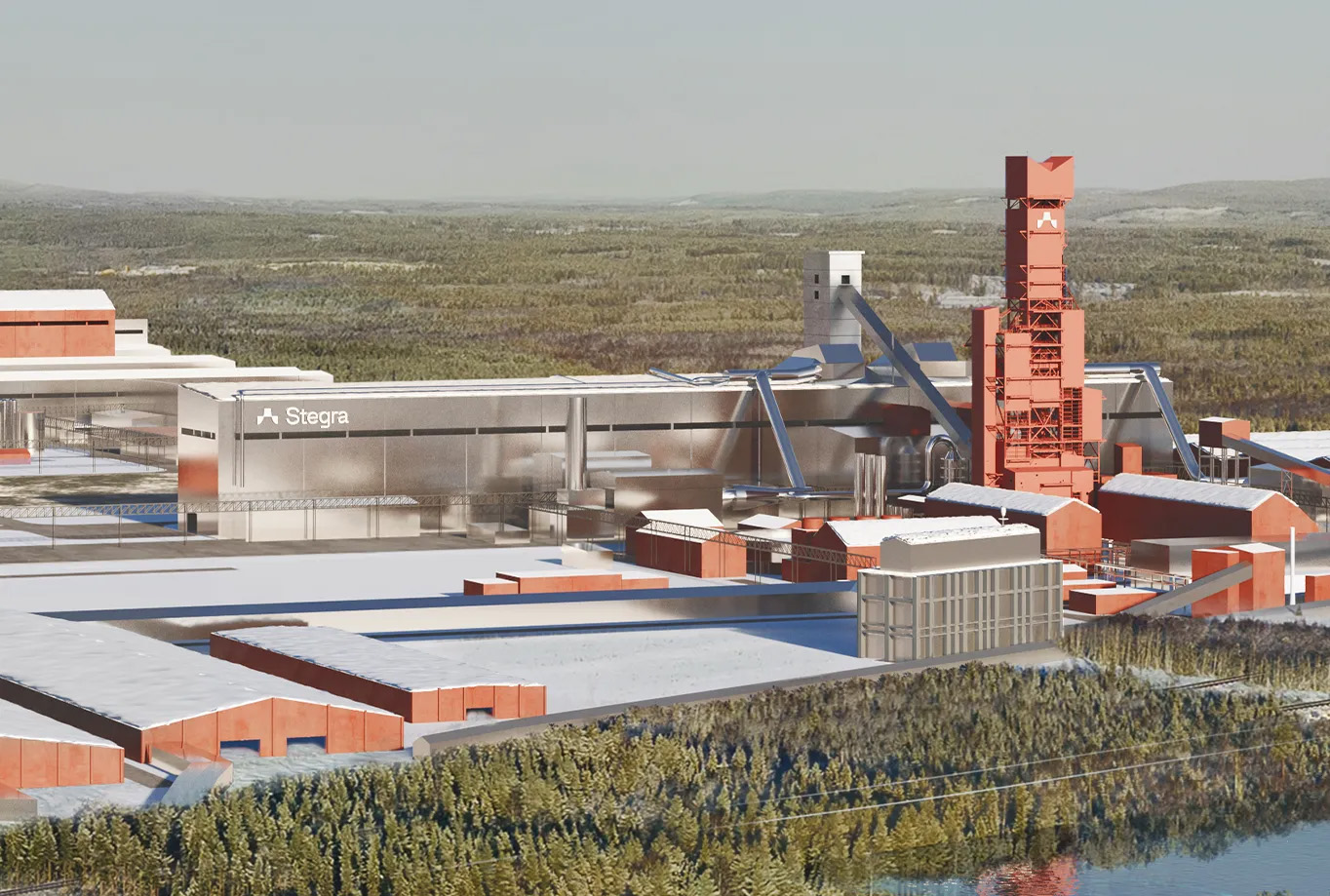 Stegra's factory in Boden